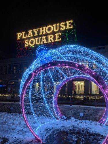 Playhouse Square at Christmas