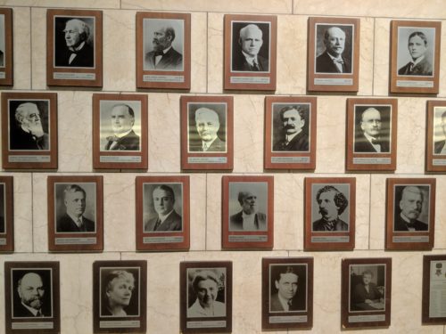 The Cleveland Hall of Fame located in City Hall