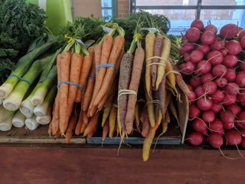 The West Side Market in Ohio City fresh offerings