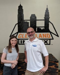 Allison of Cleveland In A Box and Scott of Tours of Cleveland