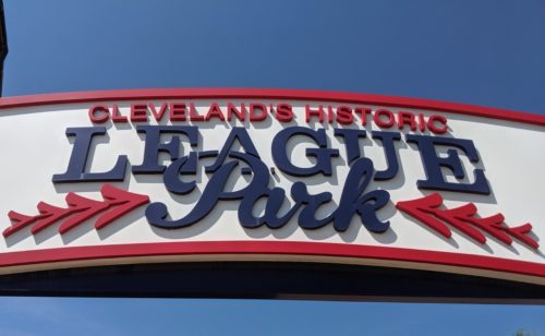 Former home of the Cleveland Indians - League Park