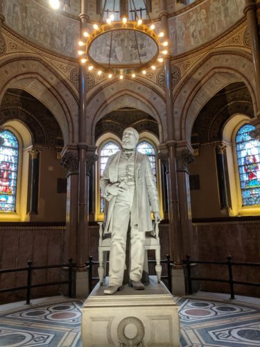 Statue of President Garfield in Cleveland