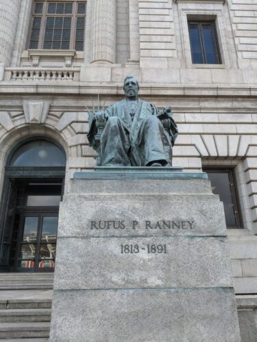 Rufus Ranney at the Cuyahoga County Courthouse