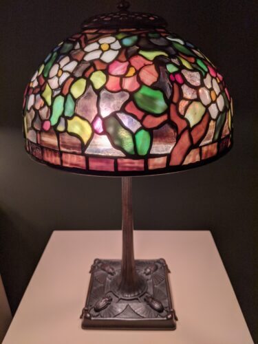 Lamp by Tiffany at Cleveland Museum of Art