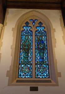 Stained glass in the Chapel